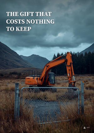 Cover of The gift that costs nothing to keep